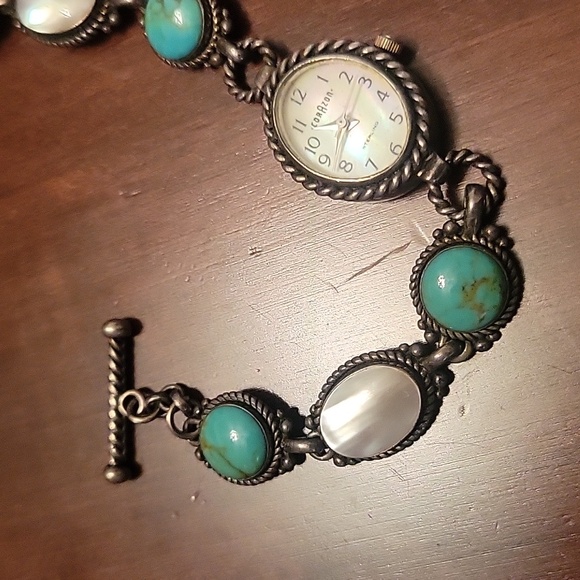 RARE* Vintage CORAZON Sterling Silver 925 Japan Ladies Watch - Picture 2 of 7